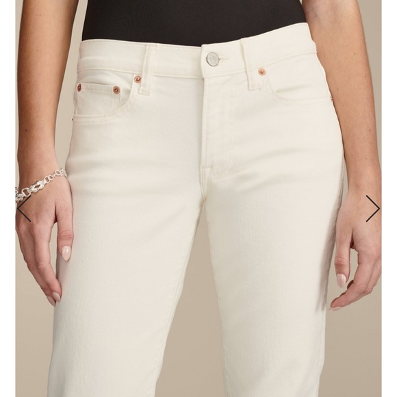 Lucky brand white straight leg Sweet Jean - Picture 3 of 10